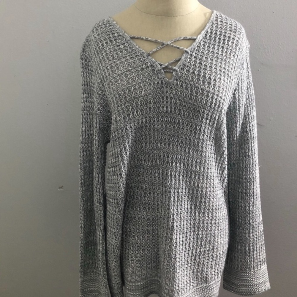 Women’s silver sweater